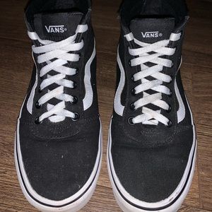 vans women’s hi top trainers